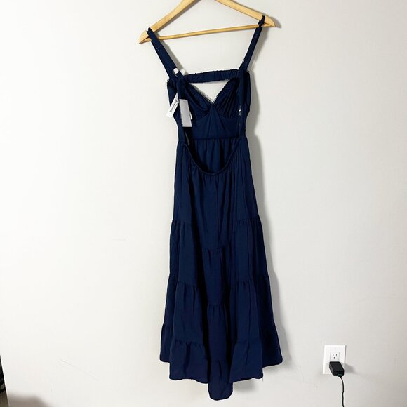 Xtraordinary Navy Mini Sleeveless Dress S NWT - Picture 2 of 5